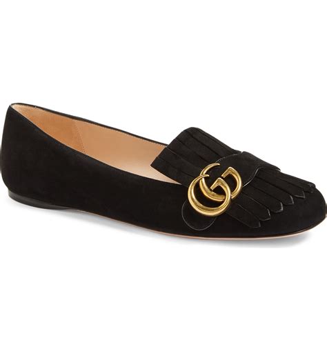 gucci black flats sale|Gucci flats nordstrom.